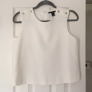 White tank top. Forever 21